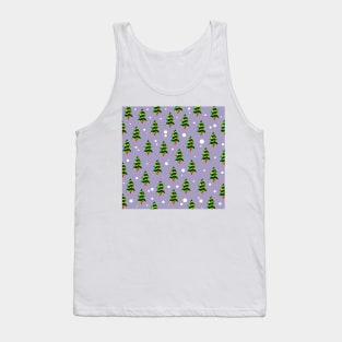 Christmas trees pattern Tank Top